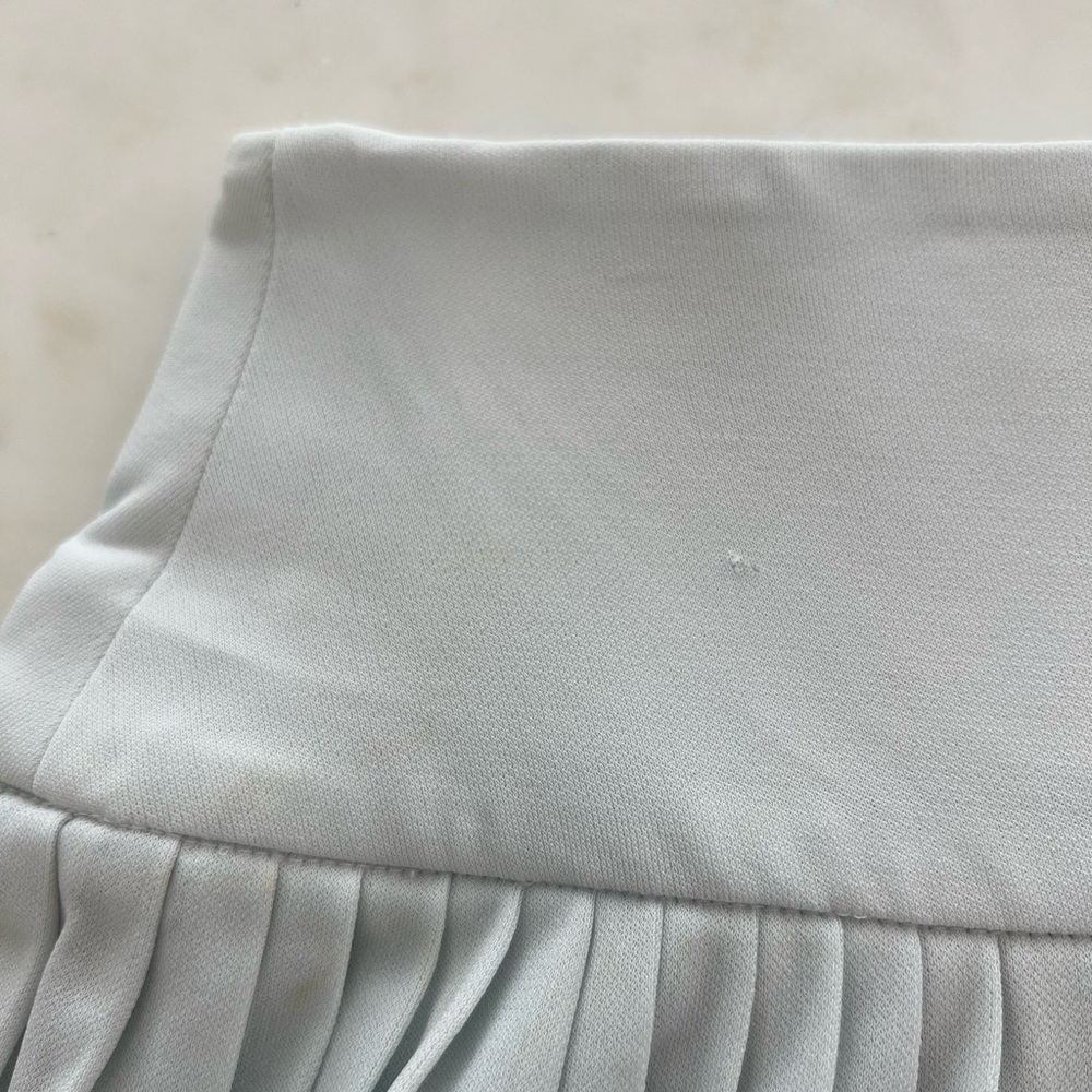 BILL BLASS LIGHT BLUE SKIRT SET TOP SIZE 2 SKIRT SIZE 4 - Picture 16 of 17